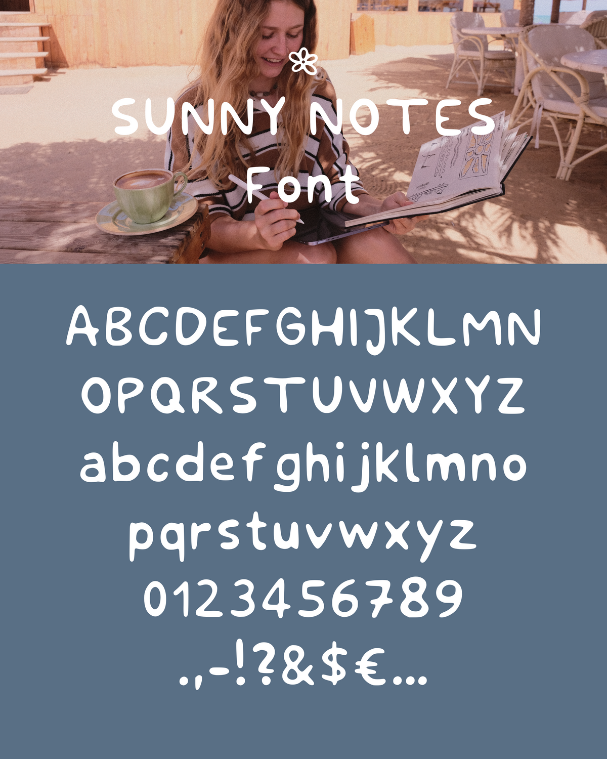 Sunny notes font